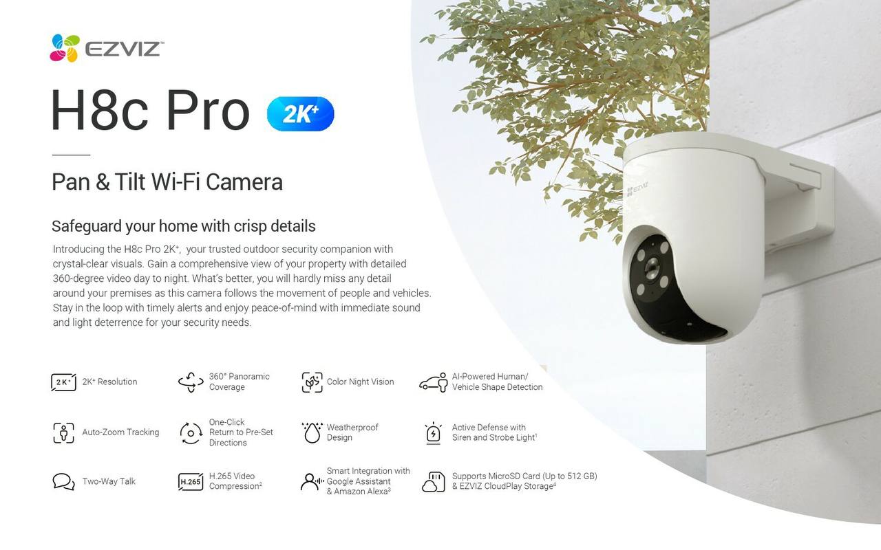 كاميرا EZVIZ H8c Pro 3M